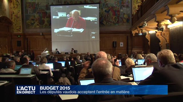 Le budget 2015 convaint les élus vaudois