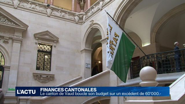 Le Grand Conseil vaudois accepte le budget 2017
