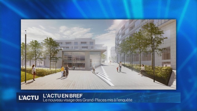 Le nouveau visage des Grand-Places mis à l'enquête
