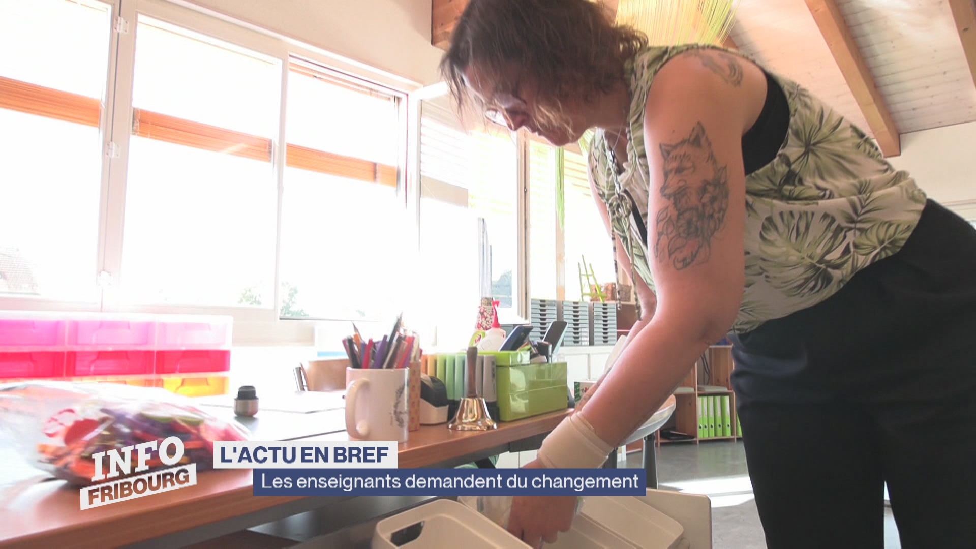 Les enseignants demandent du changement